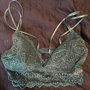 Auden Green Lace Bralette